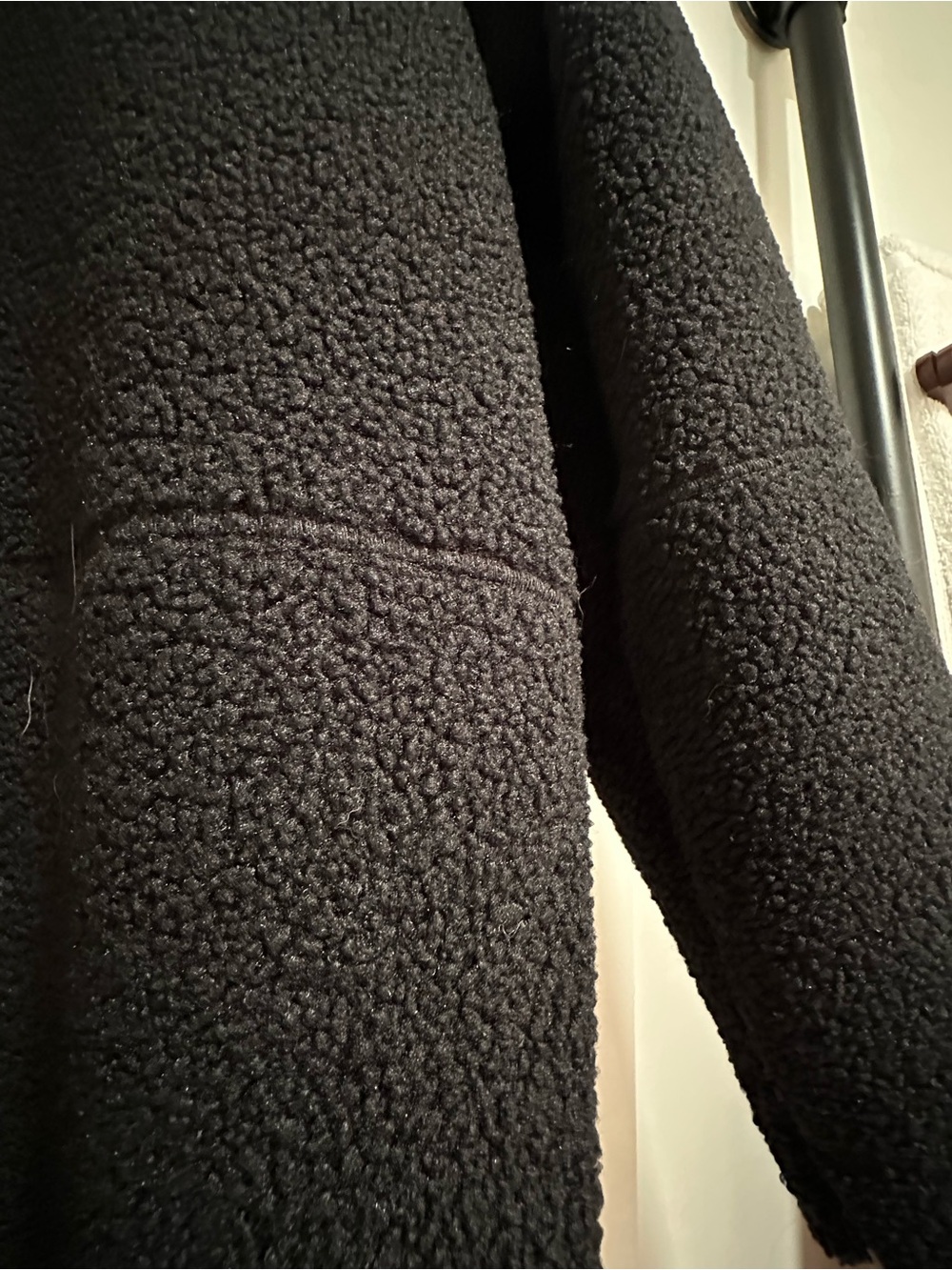 Columbia Women’s Winter Warmth Full Length Jacket Black Sherpa Coat US M, NWOT - Picture 5 of 7